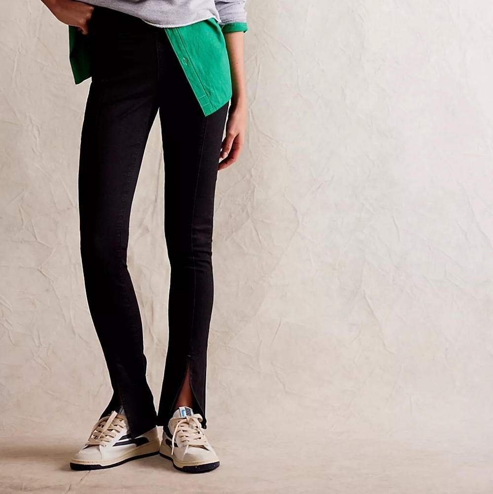 Free People Double Dutch Slit Skinny Size XL New Without Tags